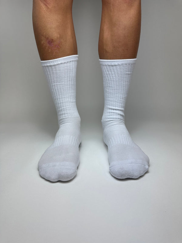 MM11Sports WhiteOut Grip Socks