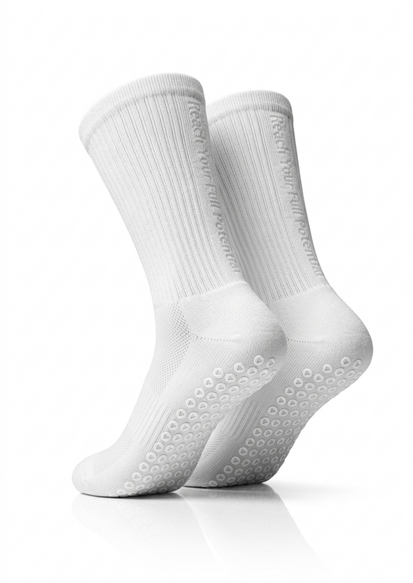 MM11Sports WhiteOut Grip Socks