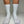 MM11Sports White Black Grip Socks